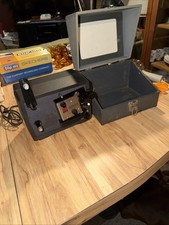 Kodak Instamatic M50 8mm Movie Projector - Movie Projectors w/ Case. Works.