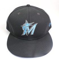 2022 Jimmy Yacabonis #47 Marlins vs. Mets June 19 GU Cap Father's Day Cap COA