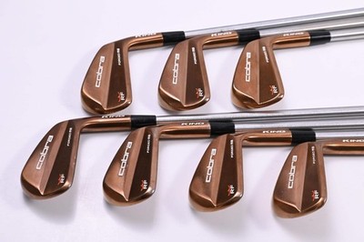Cobra King RF Forged MB Copper Irons / 4-PW / Stiff Flex KBS Tour