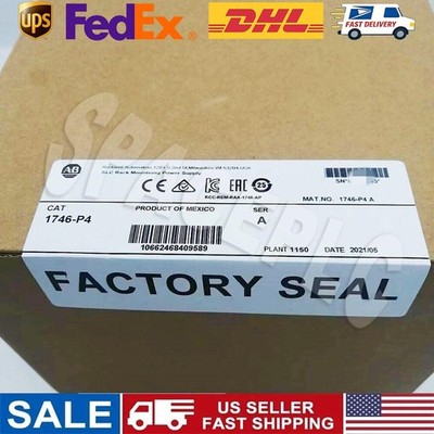 New Sealed Allen-Bradley 1746-P4 SER A SLC 500 Power Supply Module AB 1746-P4