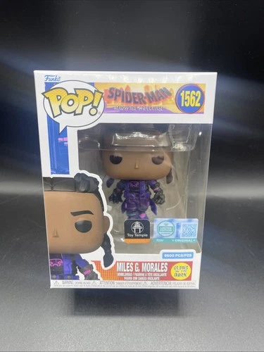 Funko Pop! Spider-Man: Miles G. Morales #1562 GITD 9500pcs LE w/Protector