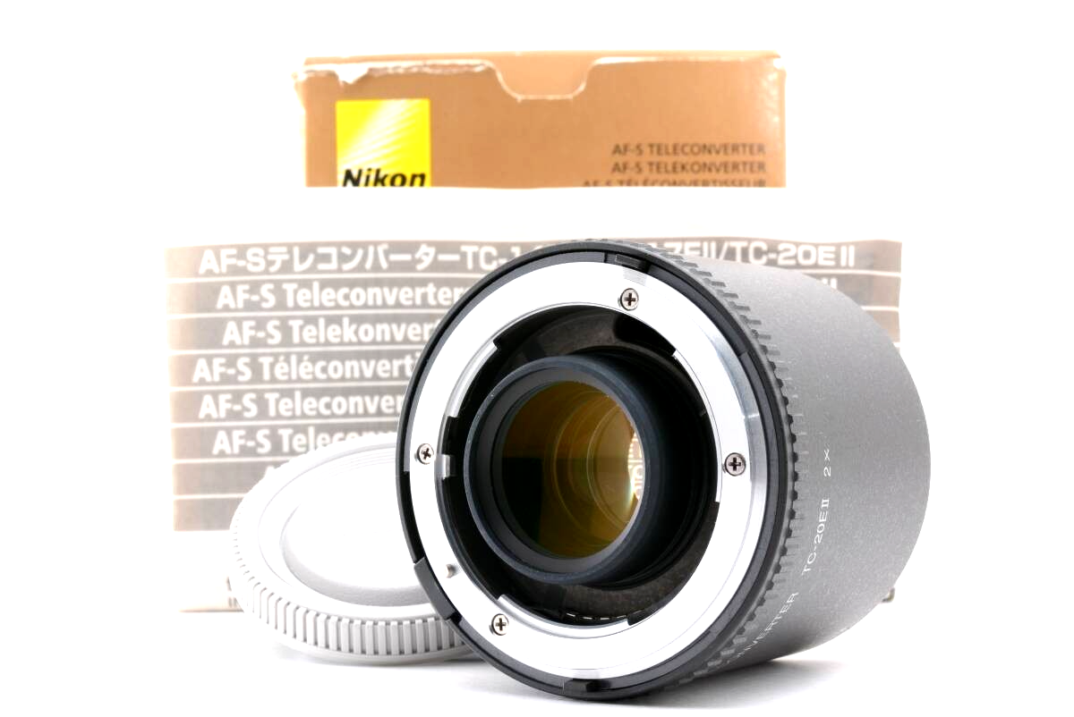 美品‼️Nikon AF-S TELECONVERTER TC-20EⅡ Nikon AF-S Teleconverter TC-20E II 2x w/ Box No Fungus No Haze