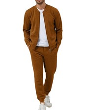 Men's Tracksuit 2 Piece Sets Jogging Suit Casual Running Sweatsuit with Full ...