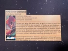 Vintage 1984 GI Joe Master of Disguise Zartan File Card V2
