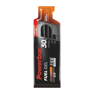 (58,83EUR/kg) 3 x 4er Pack Powerbar - Black Line Fuel Gel 30  50ml