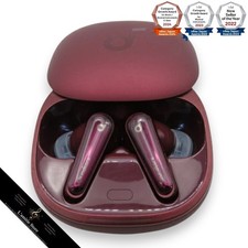Anker Soundcore Liberty 4 Wireless Earphones Bluetooth 5.3 Wine red Japan Used