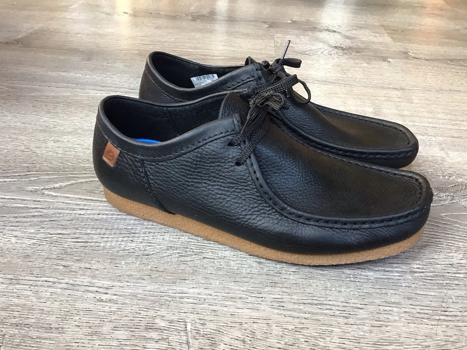 Scarpe Oxford e stringate nere Clarks Shacre II da uomo taglia 12 M punta liscia