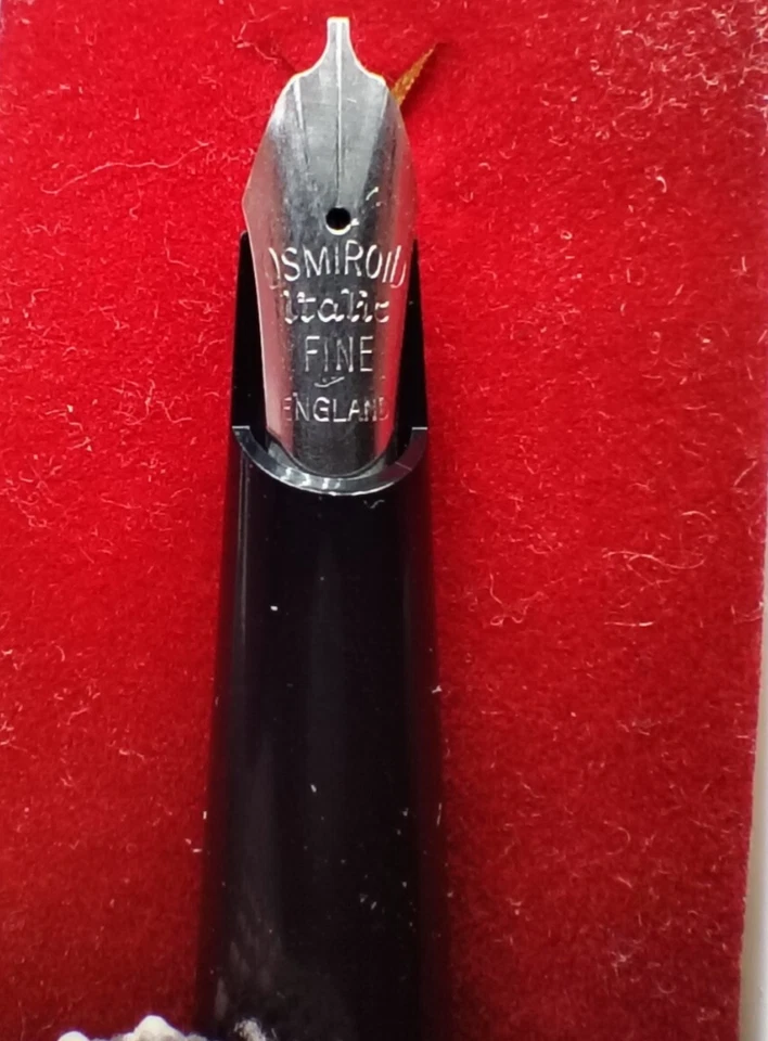 Conjunto de canetas-tinteiro vintage de caligrafia Osmiroid – com 6 pontas e estojo - Imagem 3 de 4