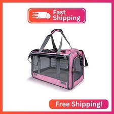 GAPZER Pet Carrier for Large and Medium Cat, Soft-Sided Pet Crate for Puppy
