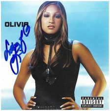 Olivia Signed Autographed Nameless CD Cover