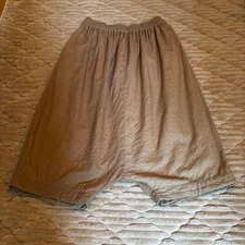 Veritecoeur Wool Sarouel Pants Beige M