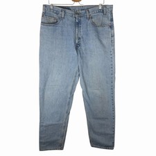 Vintage 90s Levis 550 Jeans Mens 36 x 32 Relaxed Fit Tapered Cotton Denim USA