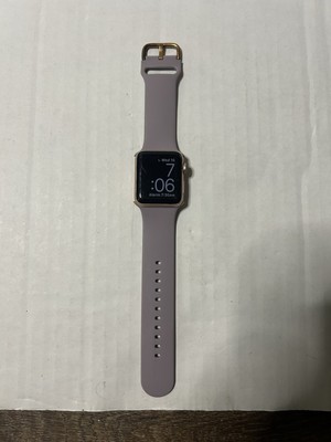 APPLE Watch Series 3 GPS - 38MM Aluminum Case A1858 - Pink 4GB 78% Battery Max