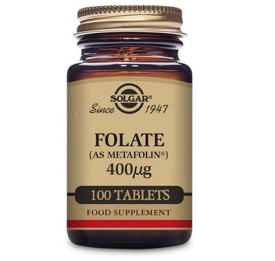 Solgar Folat 400mcg (als Metafolin) 50 Tabletten x 1