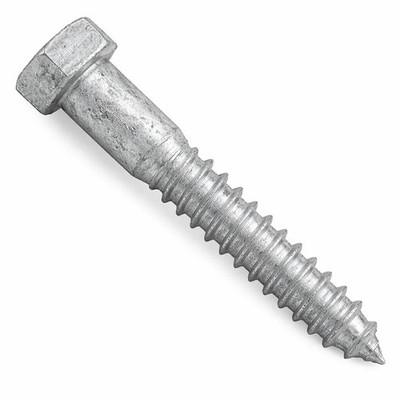 BULK BOX! 5/16''-9x3'' Hex Lag Screw Low Carbon HDG 625pcs