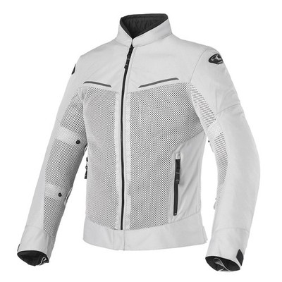 Motorradjacke Herren Sommer kurz Clover Tropica Grey 1798-N/GR