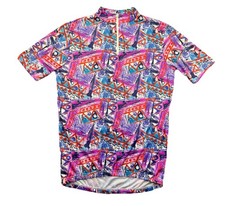 vintage 90er Radtrikot Gr. L BW 53cm Bike Shirt Fahrrad 90s Trikot VN1