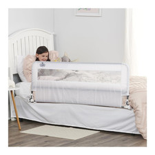 Regalo Hideaway 54 Inch Extra Long Bed Rail Guard Reinforced Anchor System