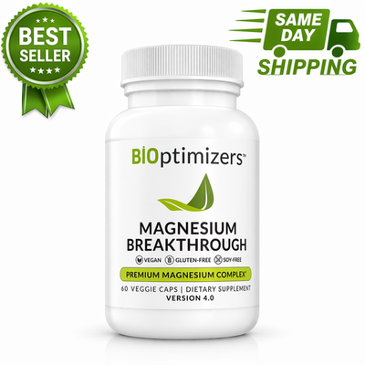 #ad #ad BiOptimizers Magnesium Breakthrough 60 Caps 1 4 Pack 7 Forms High Absorption $35.99