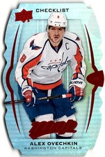 2016-17 UD MVP Colors and Contours CL Alex Ovechkin #100 Washington Capitals