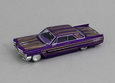 1:64 *97M* PURPLE 1964 Cadillac Coupe DeVille *LOWRIDER* NIB | eBay