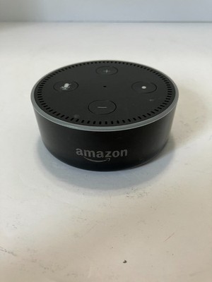 Amazon Echo Dot 2nd Gen Black Alexa Smart Speaker RS03QR WiFi Bluetooth NO CORD