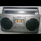 Vintage SONY CFS-45 AM/FM Boombox Cassette Player Recorder Works Clean