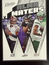 Garrett Wilson / J.K. Dobbins / Justin Fields 2023 Panini Prestige #AM-2