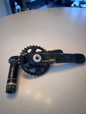 Sram XX1 Eagle Carbon Crankset, Gold, 175mm, 30T, 30mm Spindle, Good Condition!