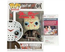 Ellen Lutter signed Funko Pop Costume Designer Jason Voorhees Friday the 13th Pa