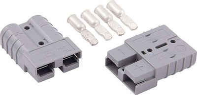 ALLSTAR PERFORMANCE ALL76320 Battery Quick Disconnect 50 Amp Gray 1pr