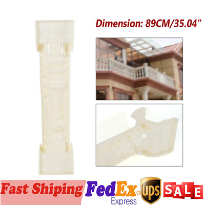 89cm Roman Concrete Column Mold Balcony Garden Pool Fence Cement Railing Mold