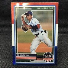 TY SOUTHISENE 2023 Panini USA Stars & Stripes RED WHITE BLUE RC #16 18U