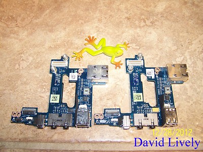 2x Lot Dell N533H Latitude E6500 USB NIC Firewall Audio Board CN-0N533H LS-4051P