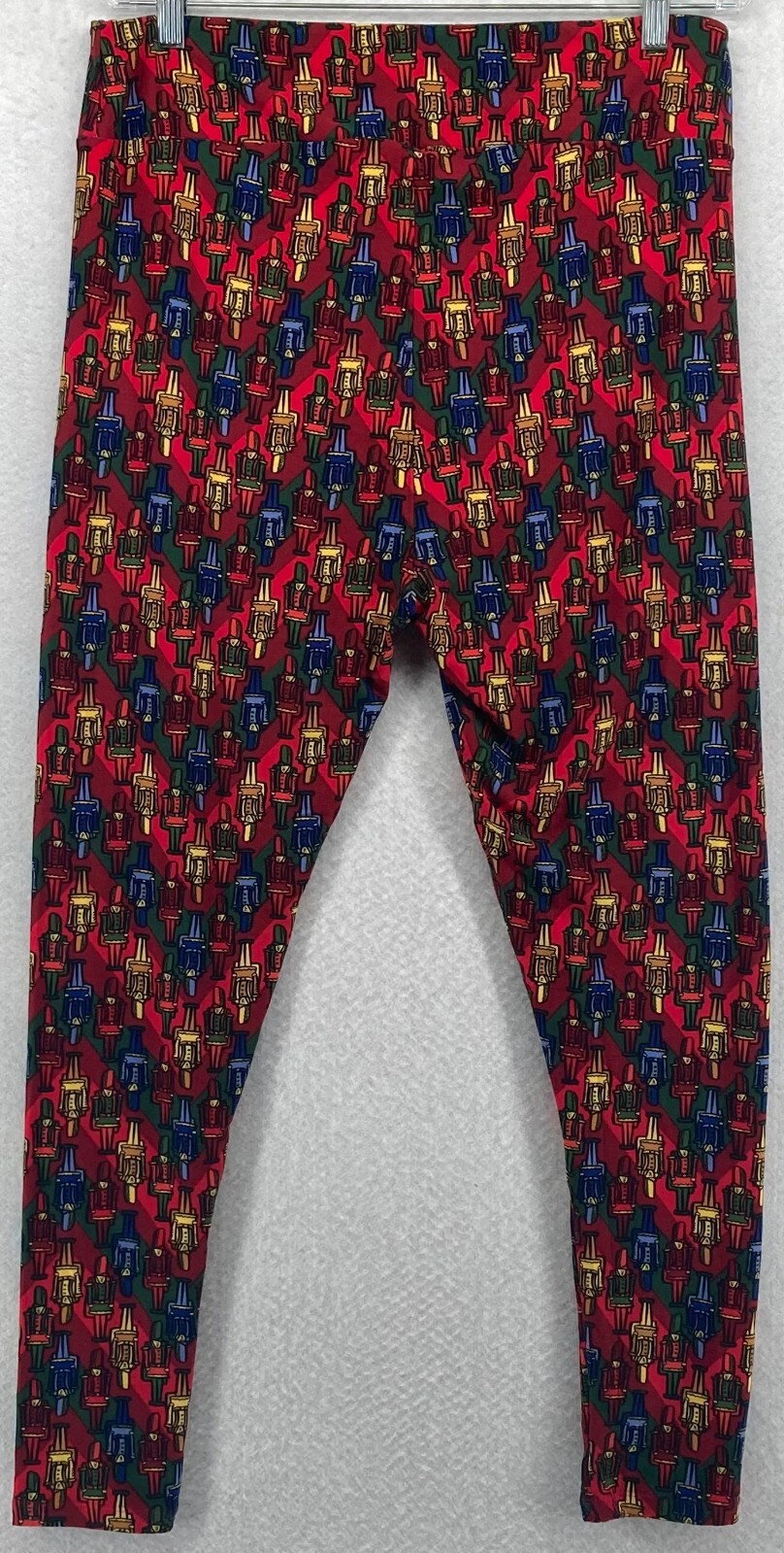 LulaRoe Women's Multicolor Nutcracker Leggings Si… - image 12
