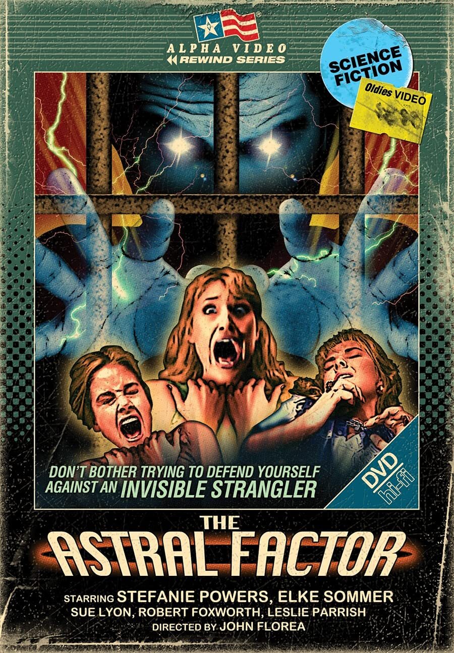 The Astral Factor (Retro Cover Art) (DVD) Elke Sommer Leslie Parrish Sue Lyon
