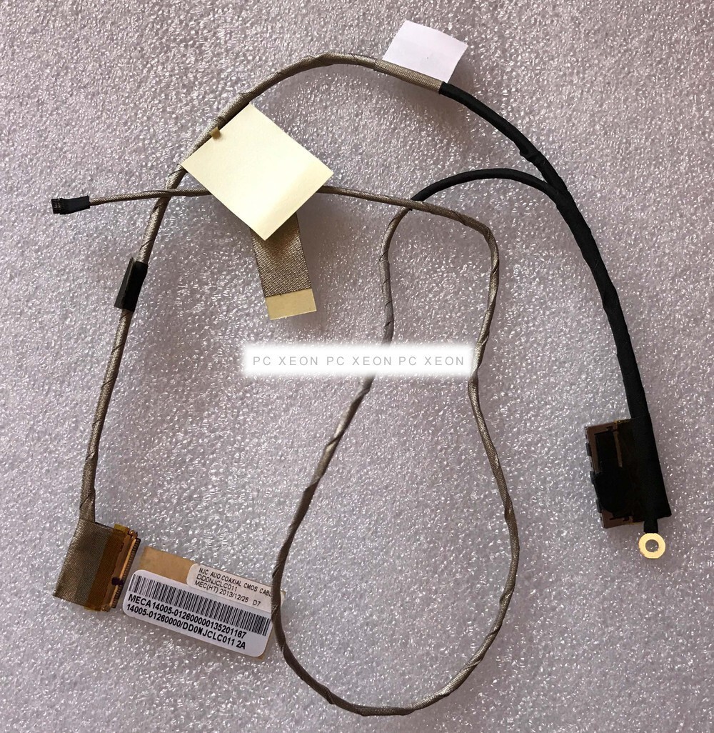 Câble LCD Pour Ordinateur Portable Asus X751LJ Series - Références 1422-02A10AS Et 14005-01190500 | Neuf D'Origine