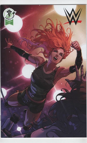 WWE #14 Becky Lynch Xermanico Emerald City Comic Con Variant 2018 ECCC WWF Boom
