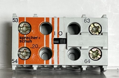 Specher Schuh CS7-PV-20 bloque de contacto auxiliar - Imagen 5 de 7