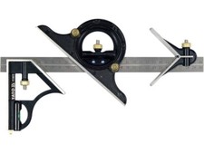 Kombinationswinkel Winkelmesser 300 mm Anschlagwinkel Multifunktionswinkel Profi