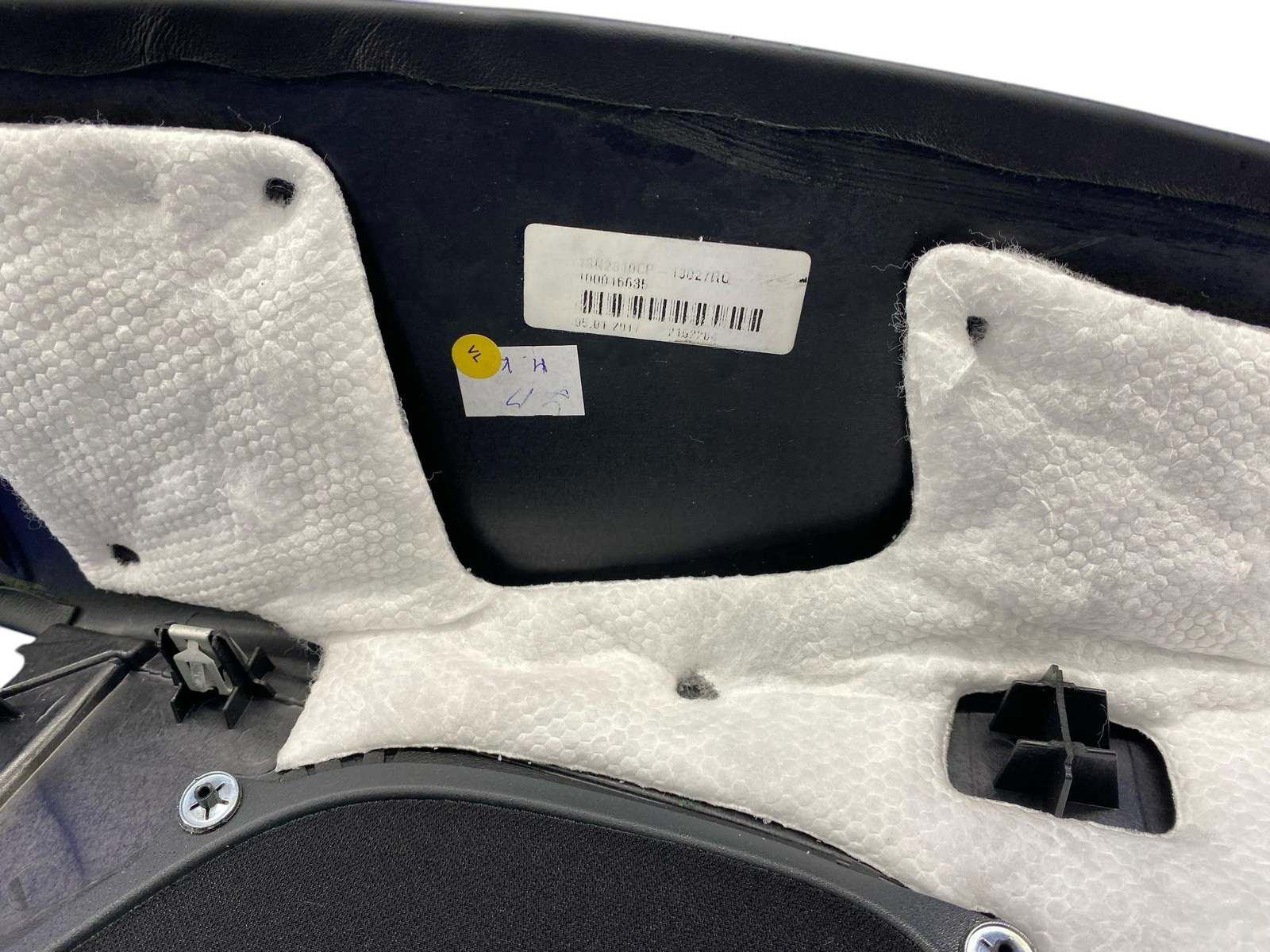 2016-2021 MCLAREN 570S REAR LEFT QUARTER GLASS PILLAR PANEL COVER BLACK & GRAY