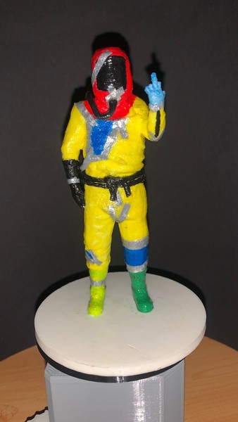Figura RUST HAZMAT 3D