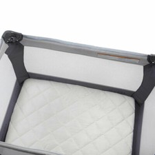 Carter's Quilted Plush Velboa Playard Sheet - Ecru