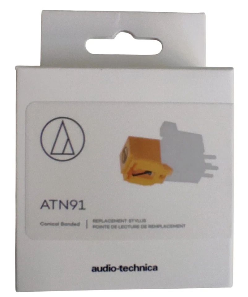 ATN 91 Puntina ORIGINALE per testina giradischi Audio-Technica AT91/AT3600