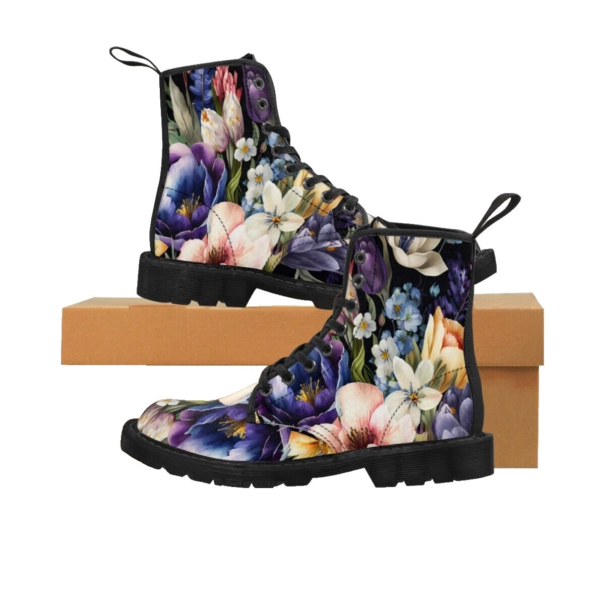 Botas geométrica de Rock para Mujeres