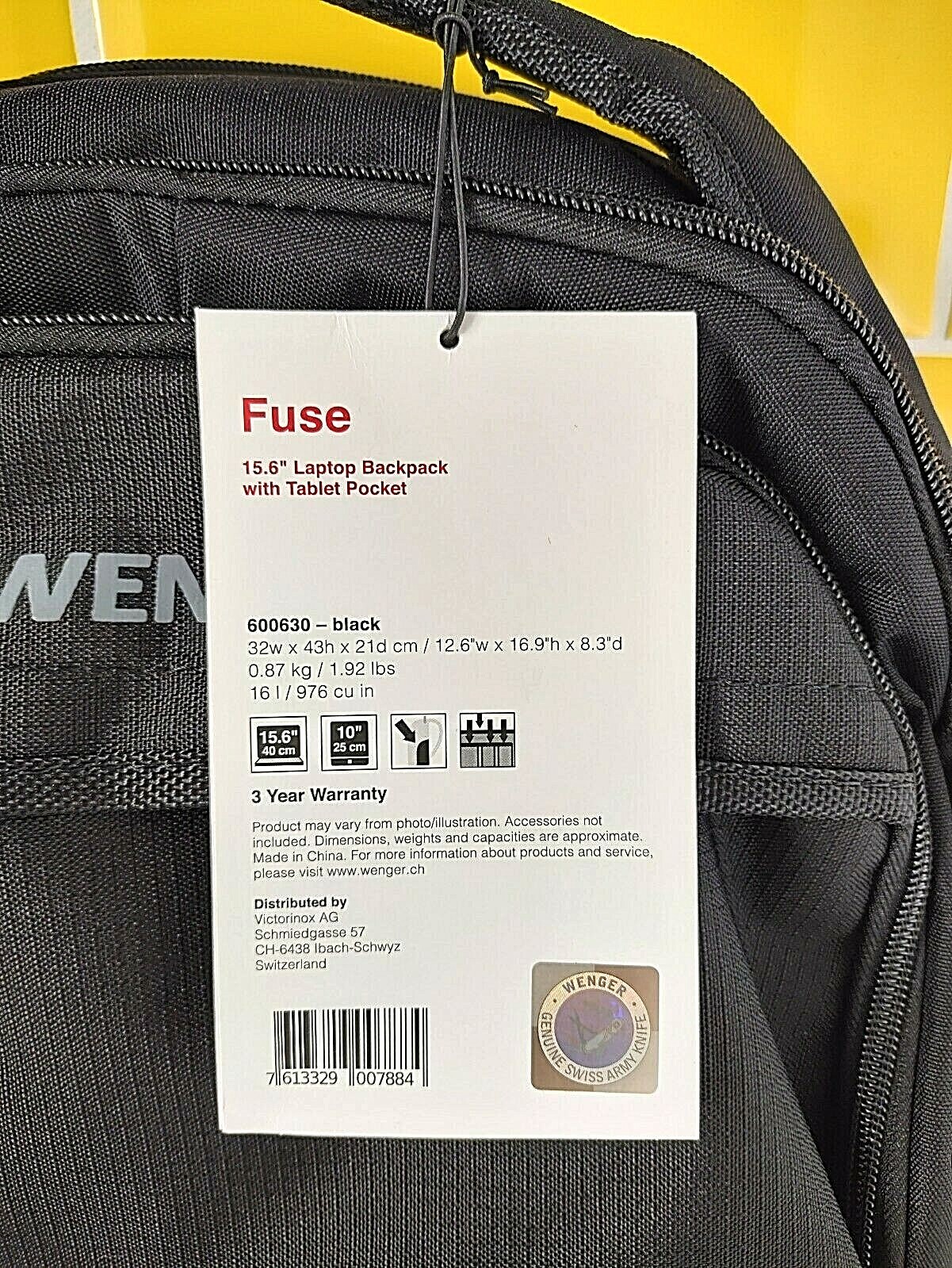 wenger fuse 15.6