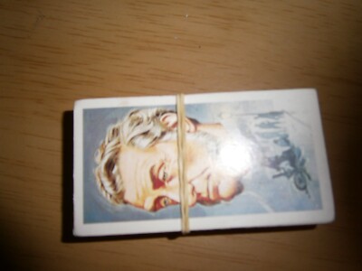 Brooke Bond Famous People Teekarten 49 /50 Geschenk. Karte fehlt (Nr. 25)(D38)