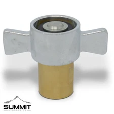 1″ NPT Wet-Line Wing Nut Hydraulic Quick Disconnect Female Coupler Fitting