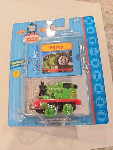 Learning Curve LC76003, Portable Die-Cast Take Along Percy Vintage-2005 New (M) - 第 1/2 張圖片