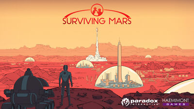 Anime Video Game Surviving Mars  Gaming Mat Desk 13592